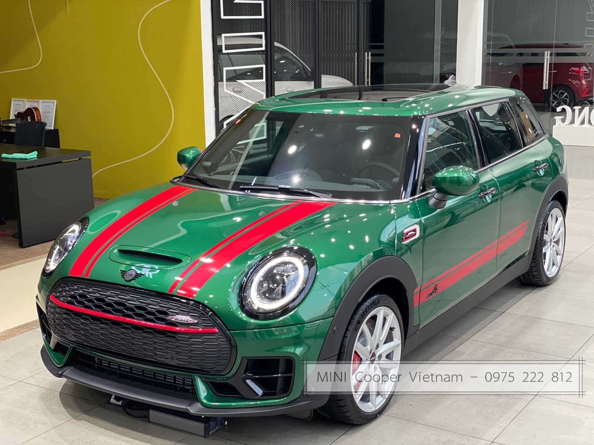 MINI Clubman JCW 2023 Màu Xanh Lá British Racing Green Độc Nhất Việt Nam -  MINI Cooper Vietnam | Các dòng xe MINI Cooper Nhập Khẩu Chính Hãng